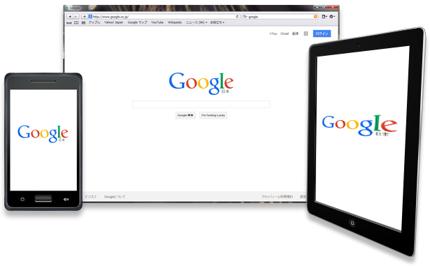レスポンシブWebデザインイメージ